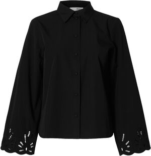 SLFDAHLIA LS BRODERI SHIRT NOOS