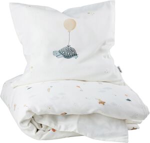 Senget&oslash;j, junior, bomuldssatin, World of Sebra