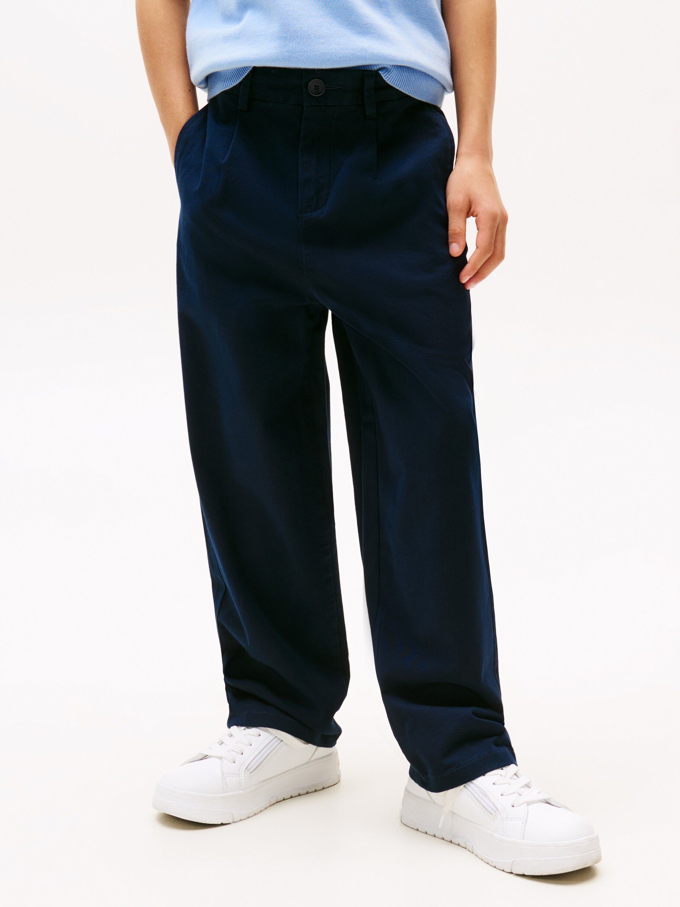 PLEATED CHINO PANT