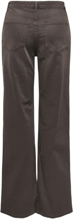 ONLJUICY HW WIDE LEG BROWN DOT DNM