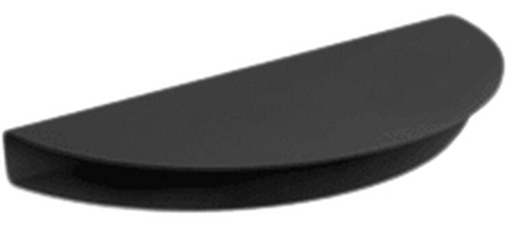 Half Moon Shelf: Black: Small