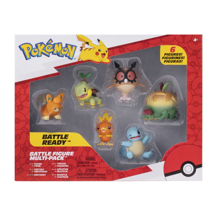 Pokemon Battle figure 6pack