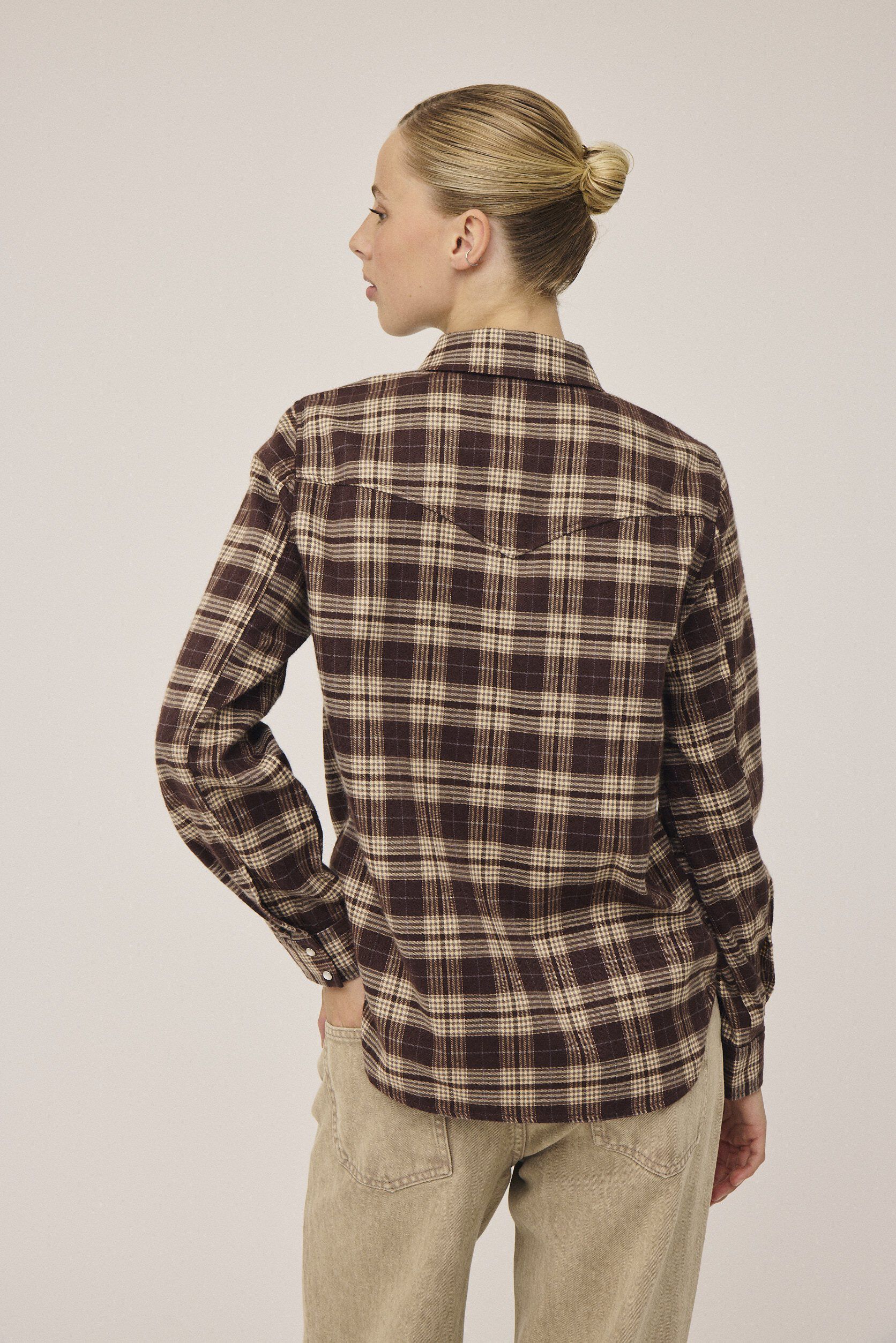 Check 1 Flannel skjorte