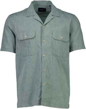 Cotton/linen resort shirt S/S