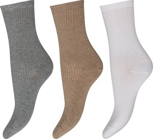 DECOY 3-pack ankle sock cotton