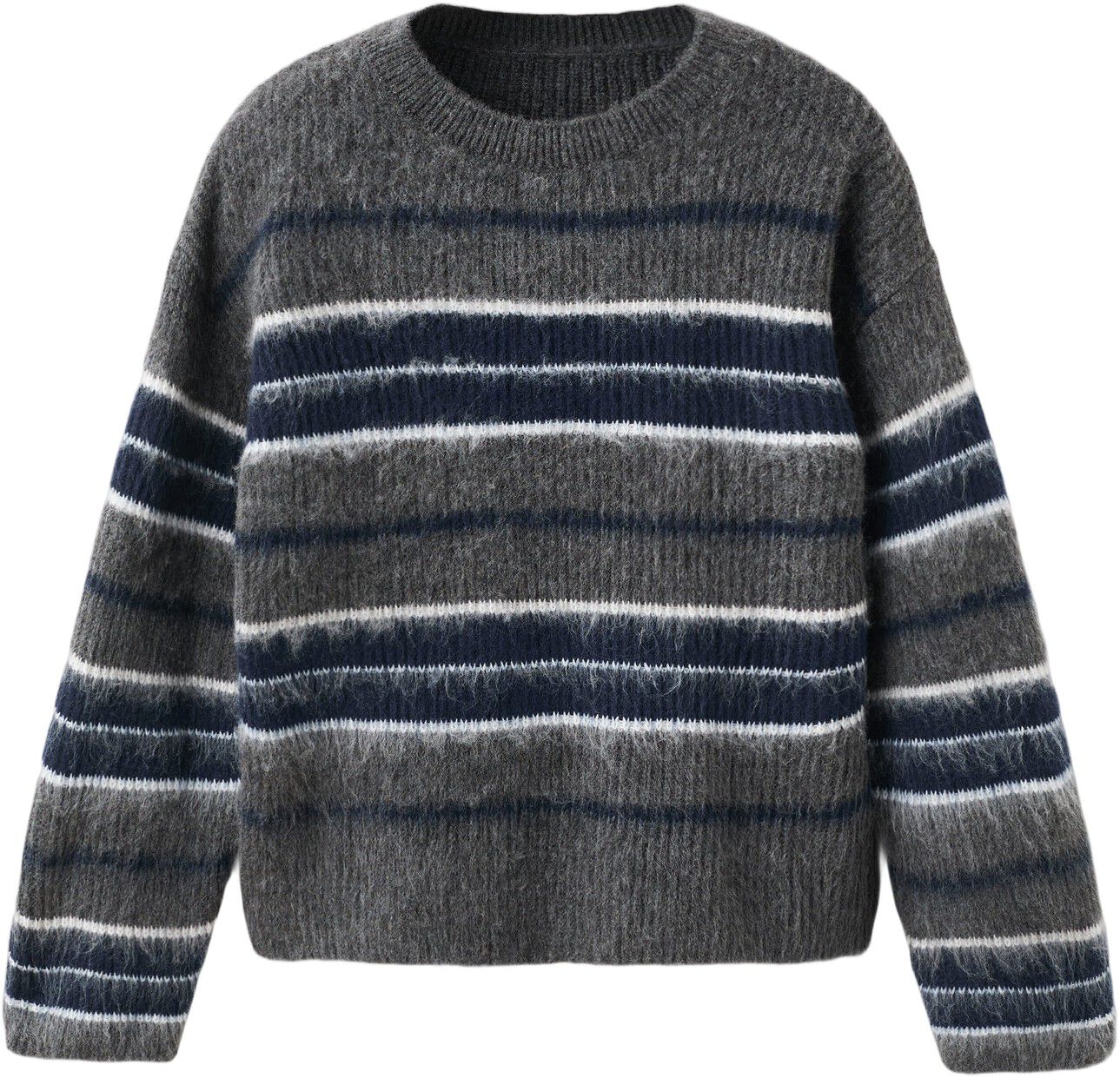 Knit striped sweater