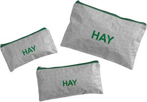 Candy Mono Wash Bag-Flat Set of 3-G