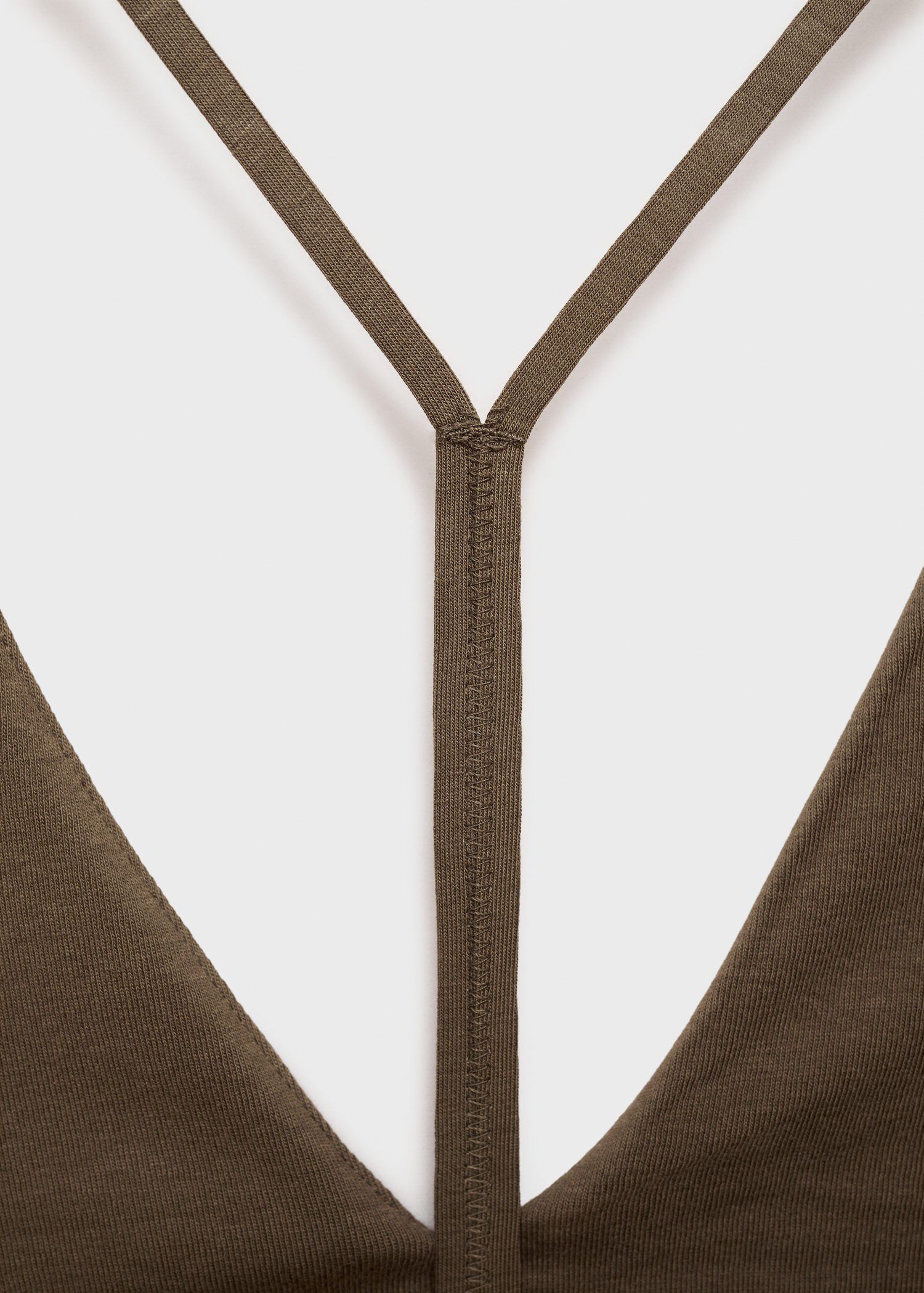 Midi-dress with back neckline