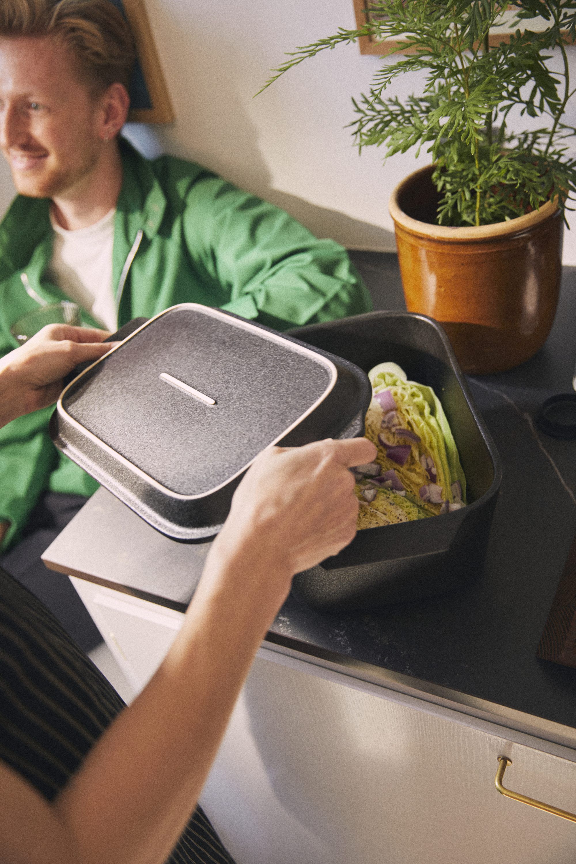 Rosendahl Bake 'n' Roast stegeso 5,0 l gr&aring;