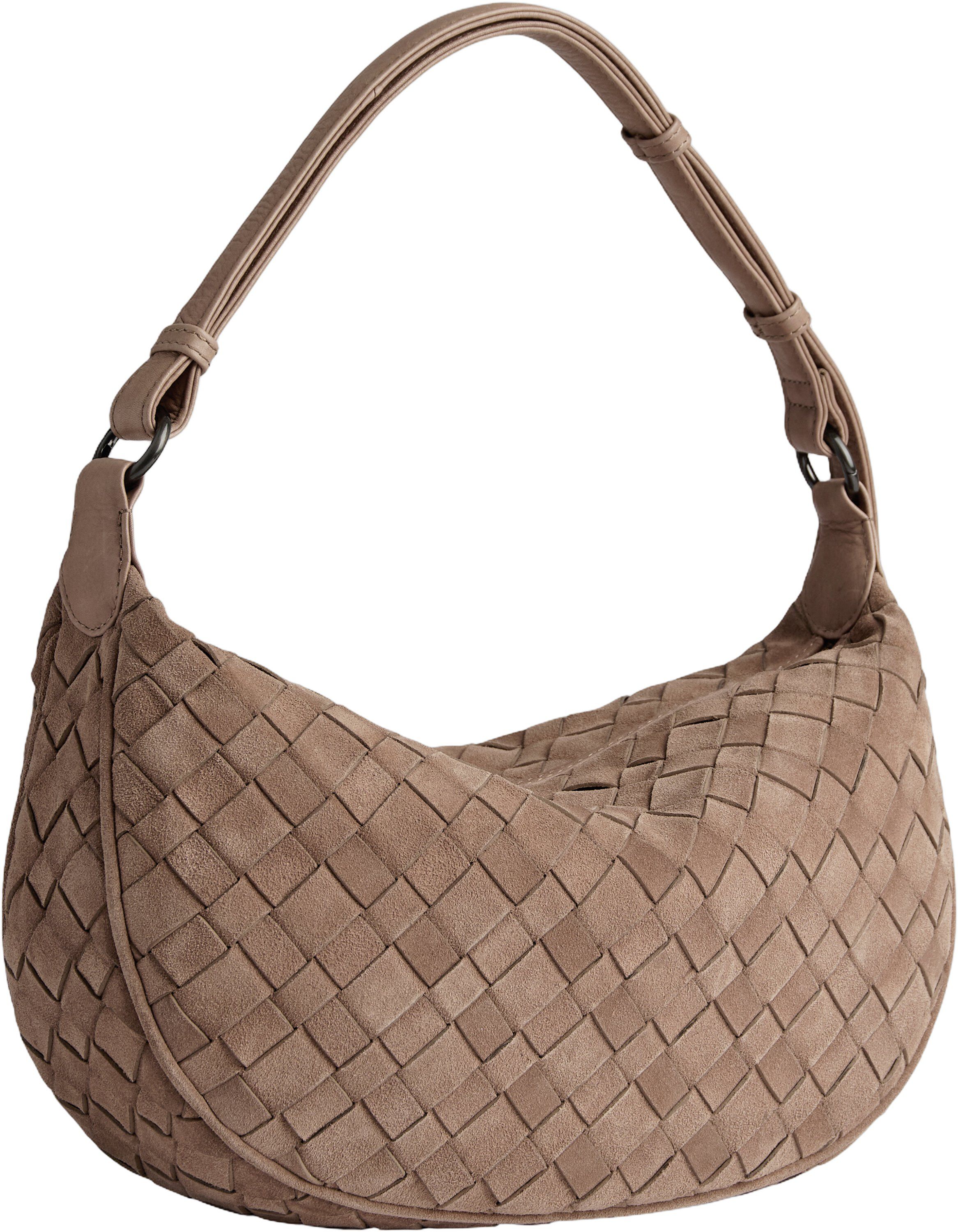 Musembg Bag, Suede Weave