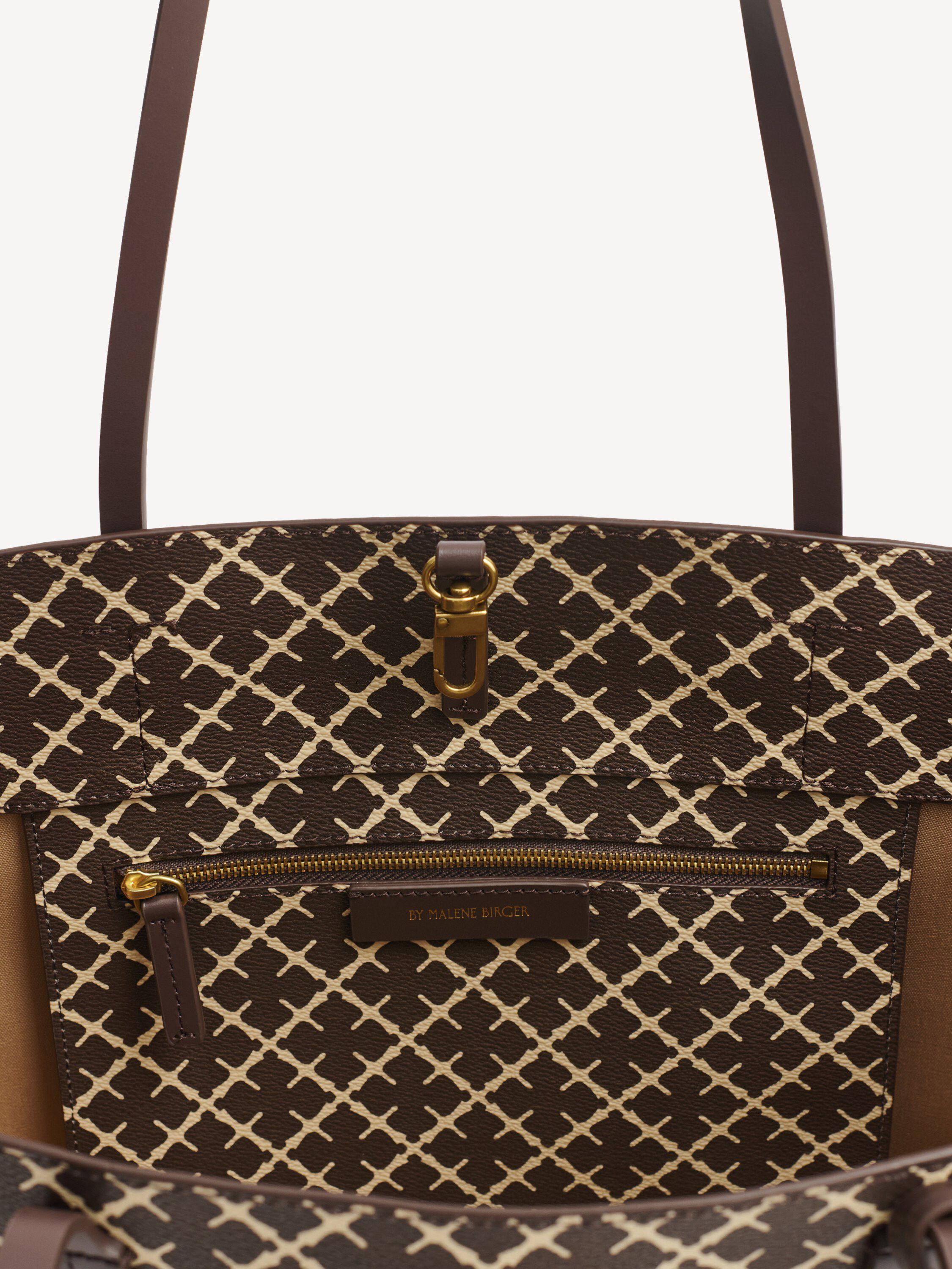 Abigail tote bag med print