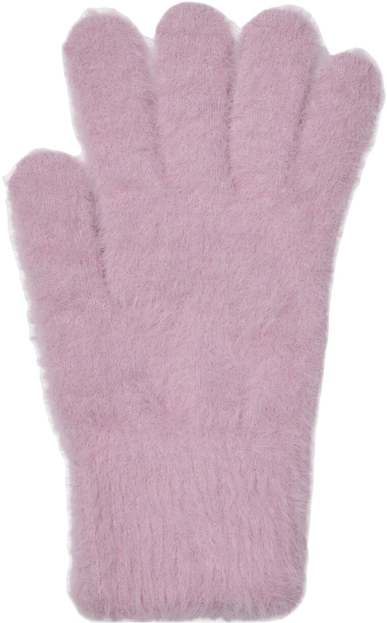 Hairy Knitted Handsker