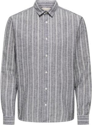 ONSCAIDEN LIFE LS STR LINENBLEND660