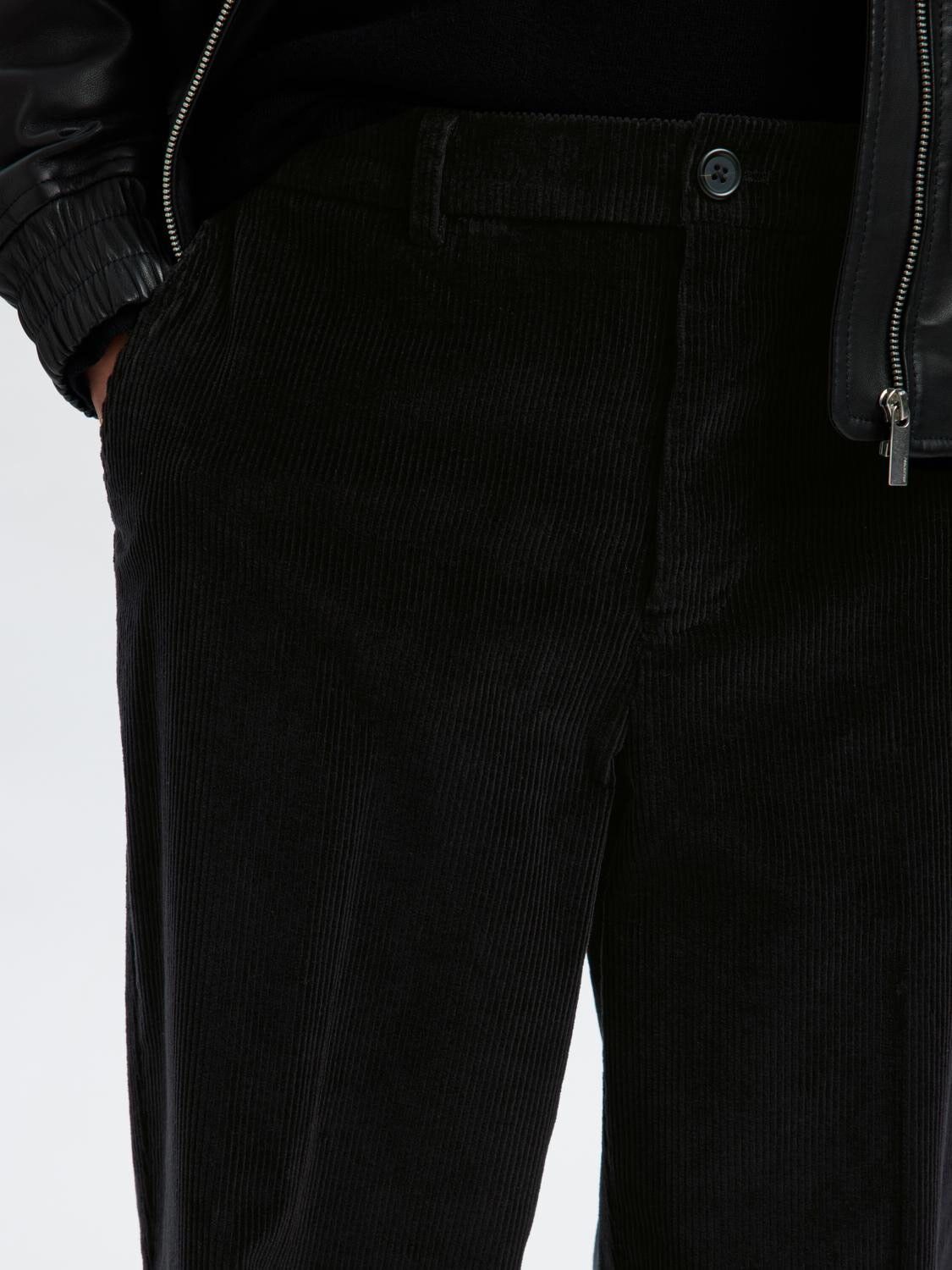 SLH220-LOOSE ART CORDUROY PANT