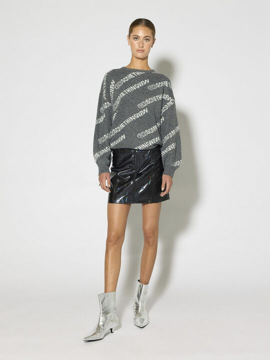 SNKIM HW TIGHT MINI SKIRT - MCH