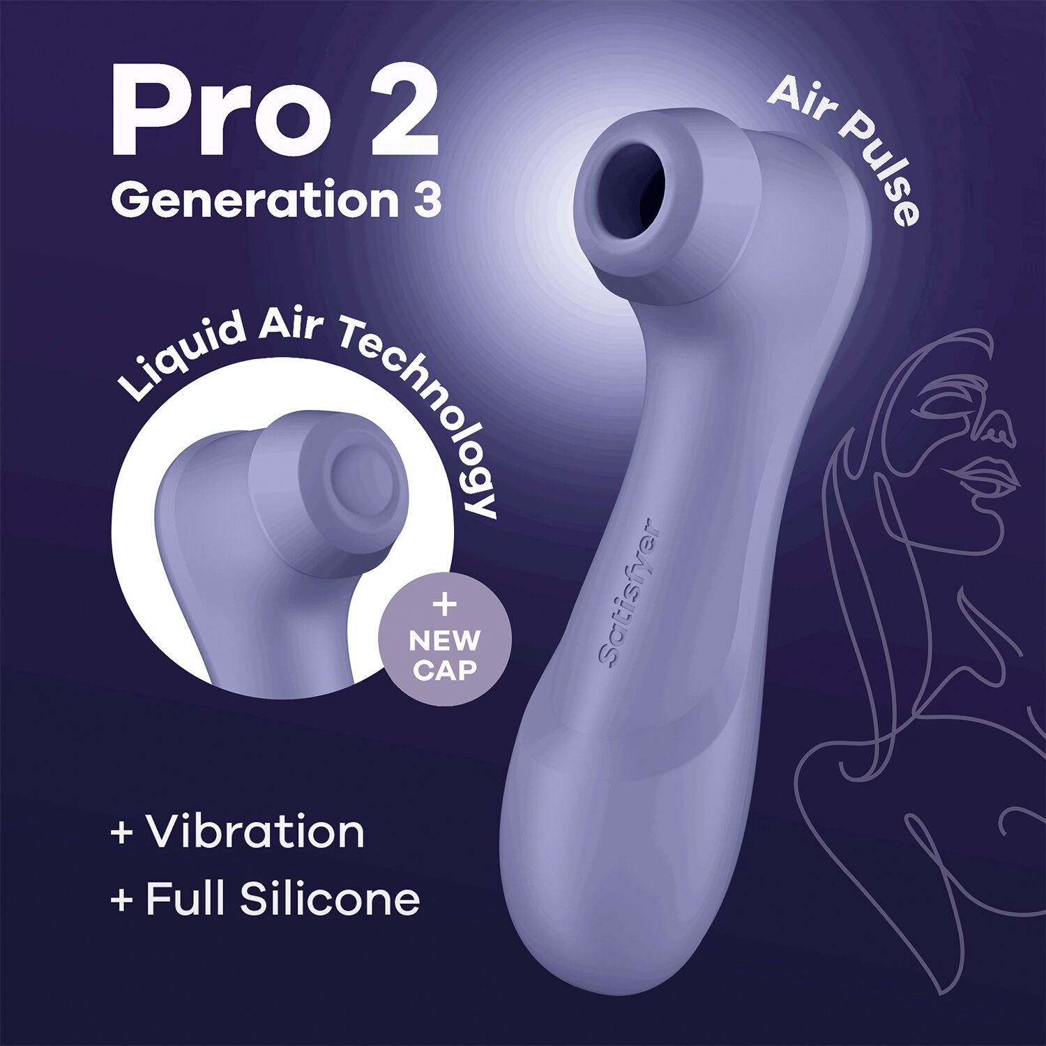 Pro 2 Generation 3 Lufttryksstimulator