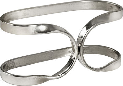 Oslo NAPKIN RING silver 60x25mm 4-pack