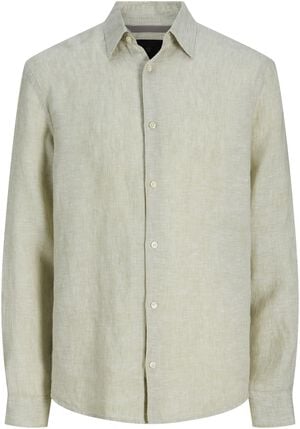 JPRBLALAWRENCE LINEN LS SHIRT SN