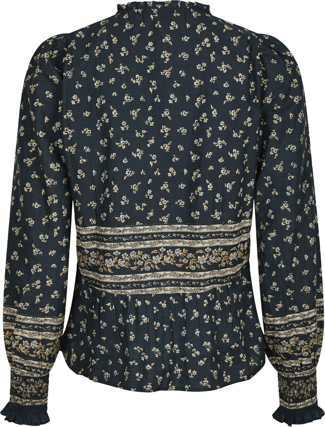 Ora Mini Border Blouse