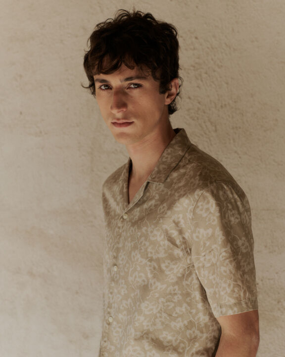 CFWALKER SS RC floral printed shirt