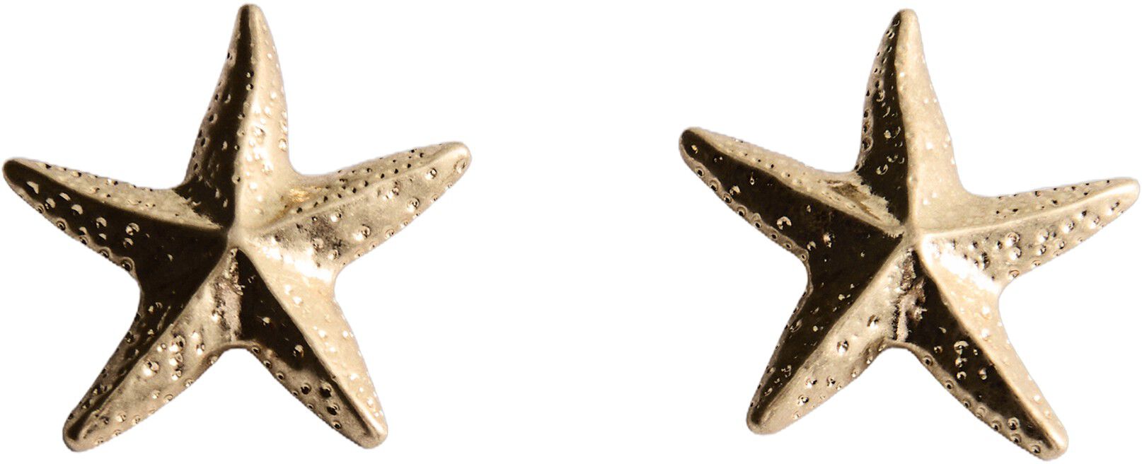 Star design earrings