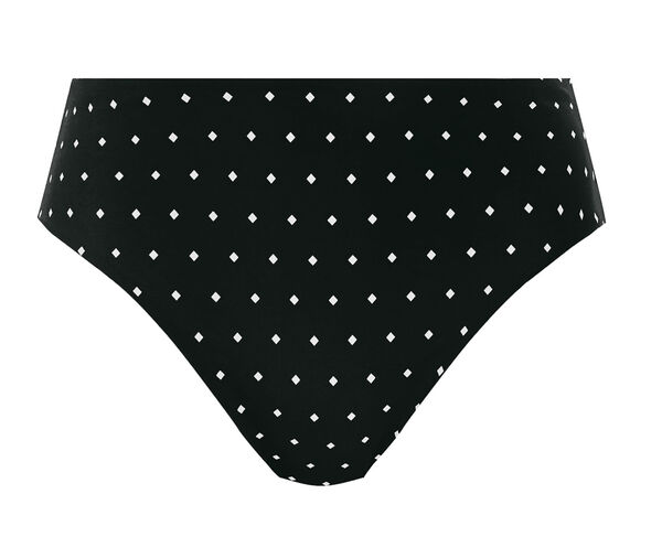 JEWEL COVE high waist bikini brief AS7236BLK