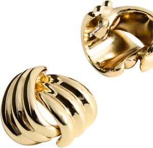 Intertwined knot earrings