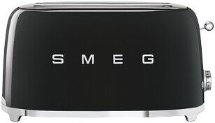 Smeg TSF02BLEU br&oslash;drister til fire skiver sort