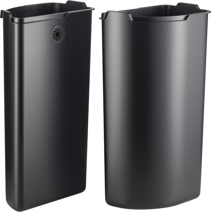 Indsats til Multi Collector Affaldssystem (2 stk. mat sort 12L)