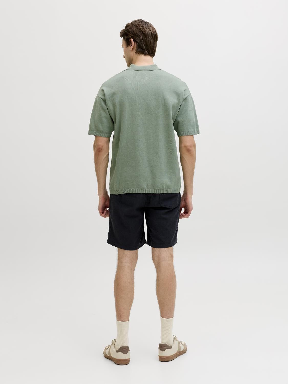 JREBCALLUM KNIT SPLIT NECK