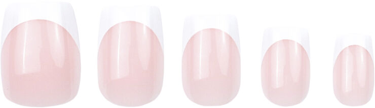 Classic French Square - Reusable Instant Press-on Manicure