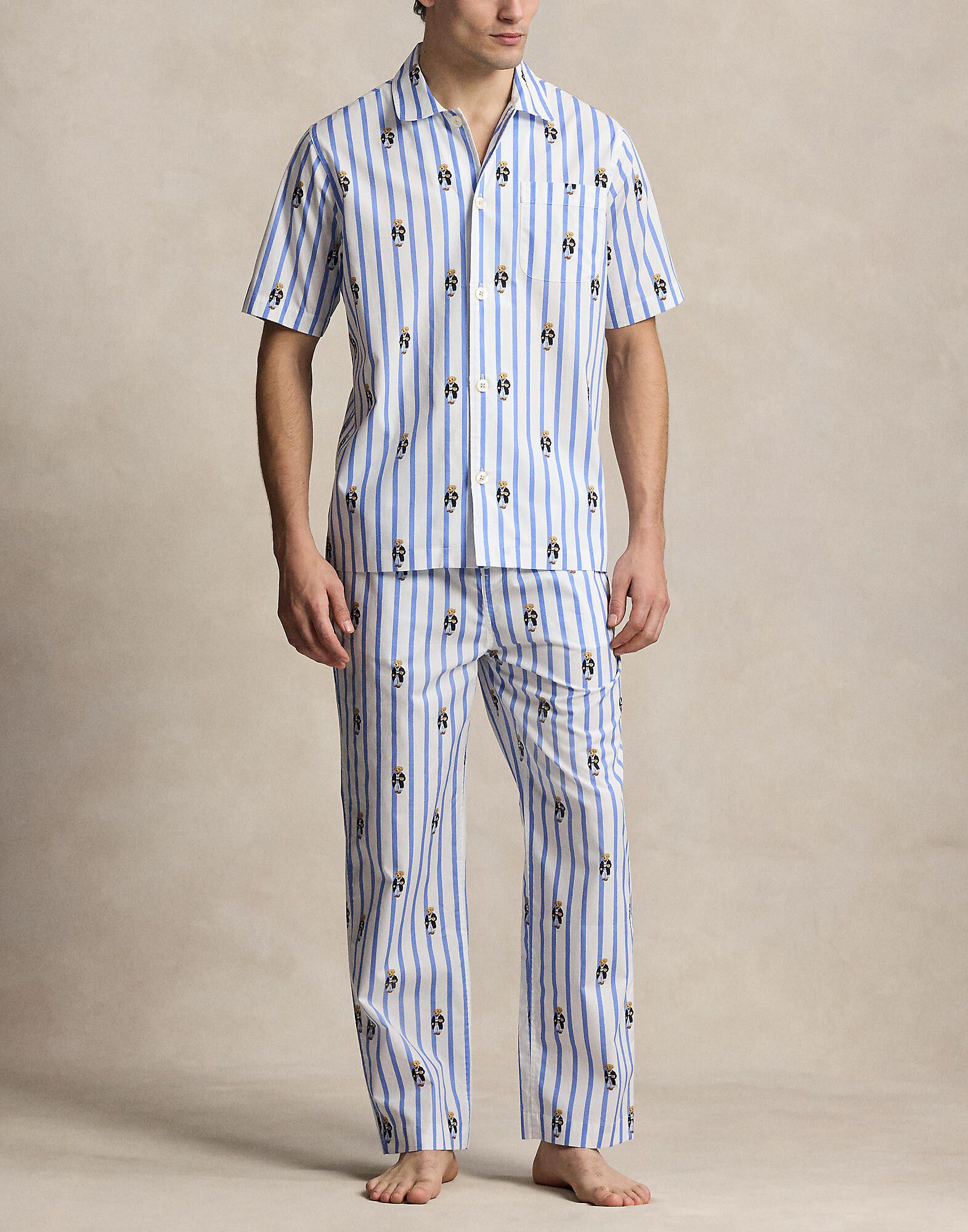 Signature Pony Cotton Pajama Pant