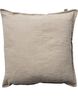 Hør vasket pude 50x50 Natural