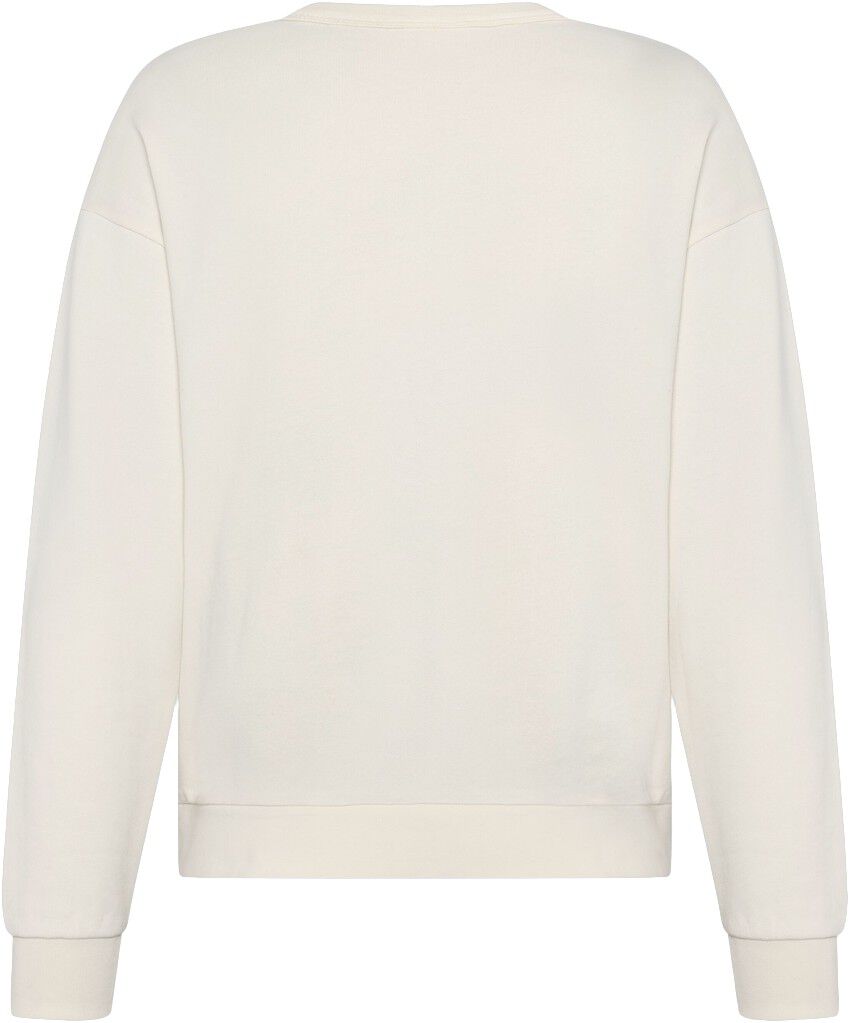 Relaxed printed crew neck