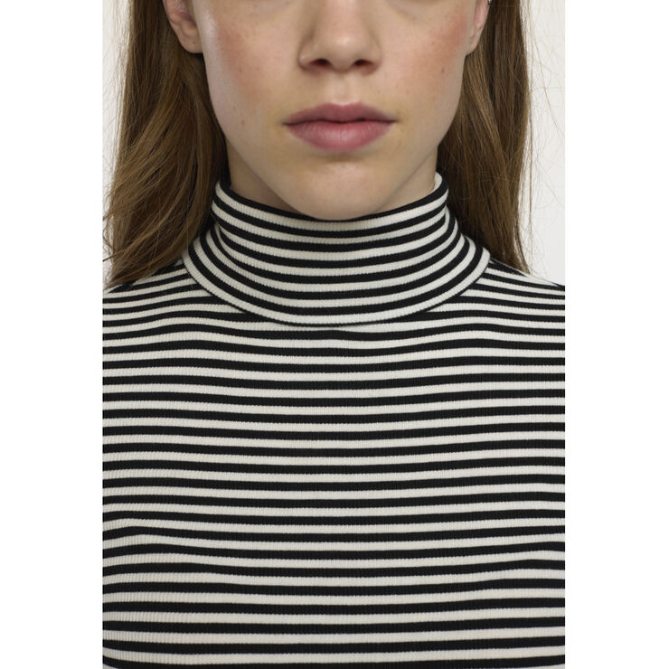 SRFenja Stripe Rollneck Top