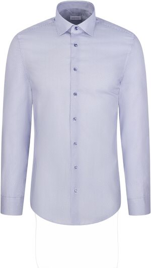 Business shirt Slim 1/1 Kent-Collar Print