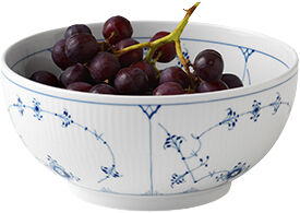 Musselmalet riflet 180 cl. sk&aring;l