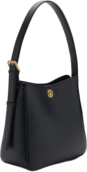 Medium bucket bag with metal detail