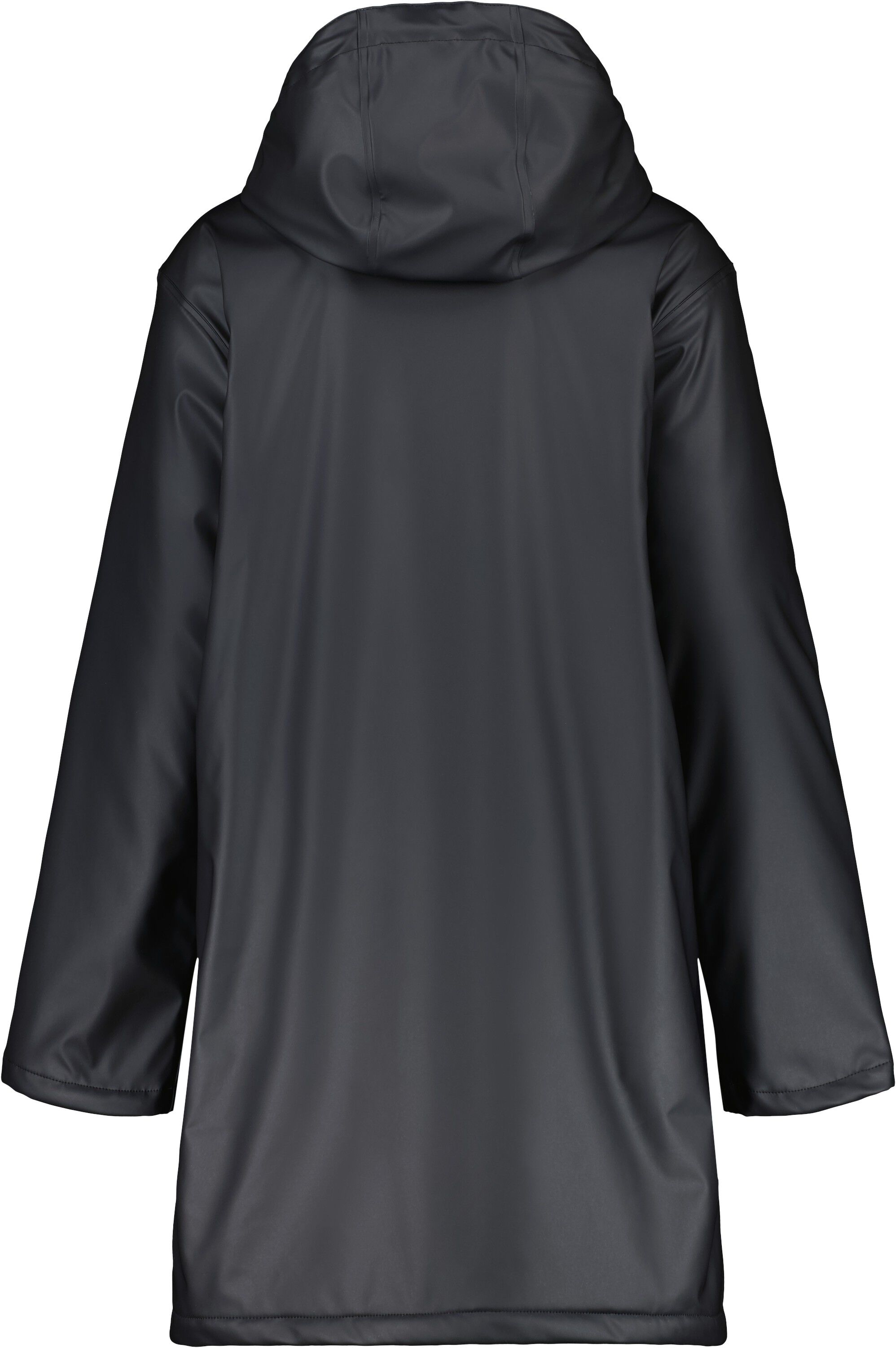 PILE LINED PU RAIN COAT