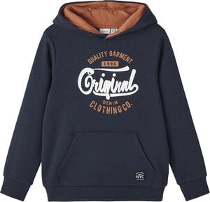 NKMLECO LS SWEAT WH BRU NOOS