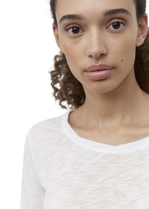 T-shirt, long-sleeve, twisted round