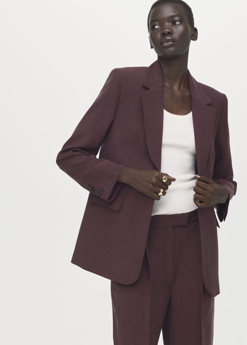 Lyocell Suit Blazer
