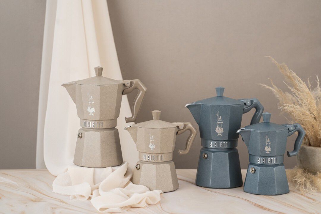 Moka Exclusive espressokande, 3 kop Induction Bialetti