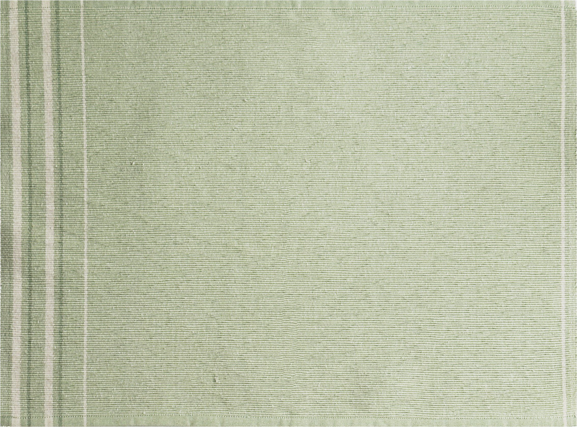 Vibeke Klint d&aelig;kkeserviet neutral linje 33x48 cm green
