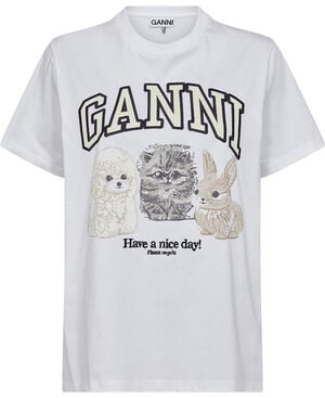 Basic Cotton Jersey Animals Relaxed