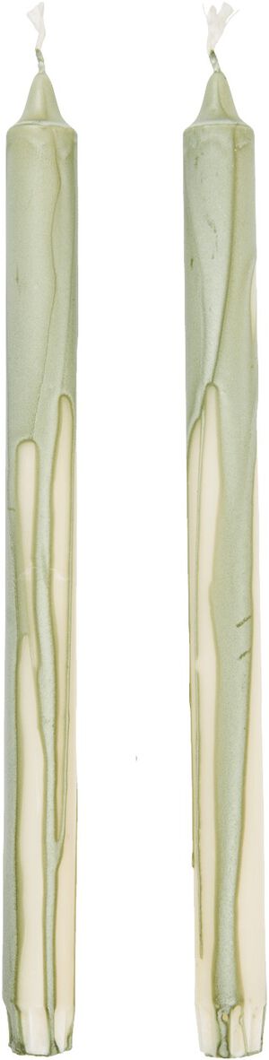 Dryp Candles - Set of 2 - Tea Green