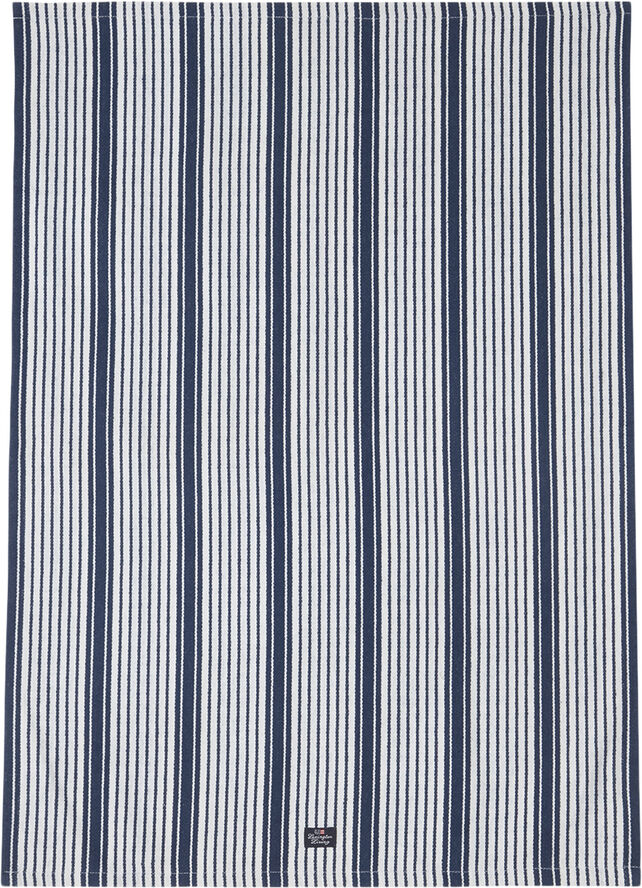 Striped Org Cotton Kitchen Towel