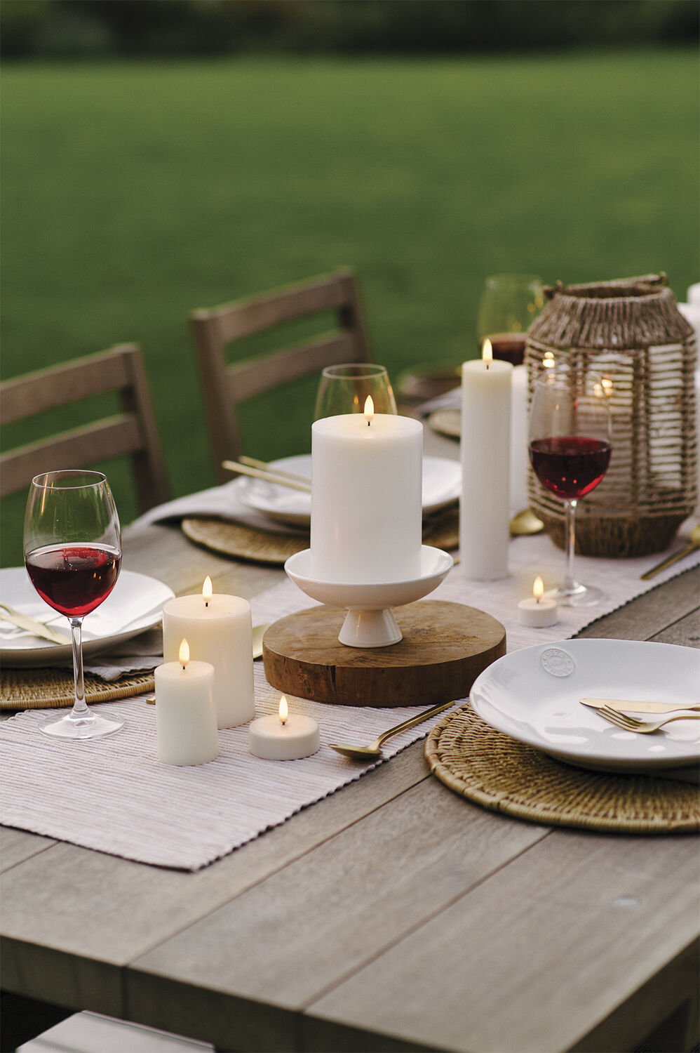 LED Taper Candle - twin pack - Nordic White - 2,3 x 20 cm