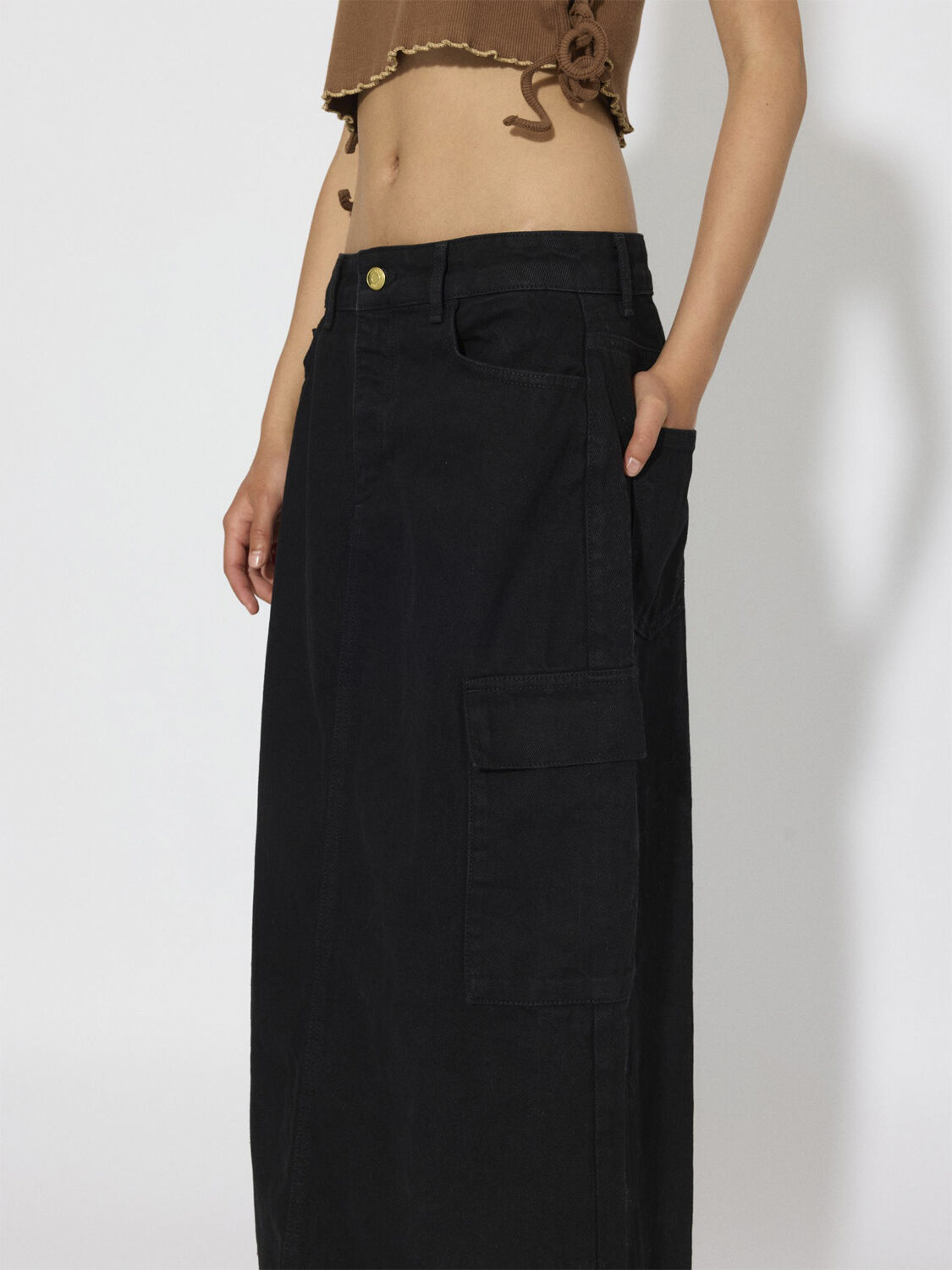 SNVENUS HR MAXI SKIRT - WST