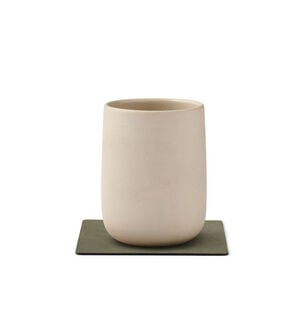 Glass Mat Square Nupo Army Green